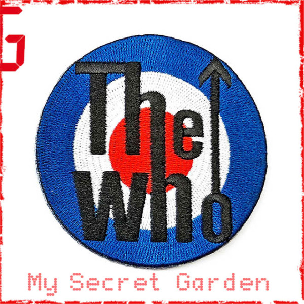 The Who - Target Logo Official Iron On Standard Patch ***READY TO SHIP from Hong Kong***